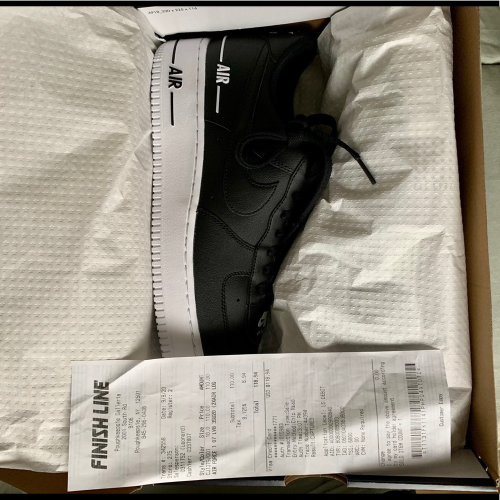 Nike Air Force 1’s never worn new with tags